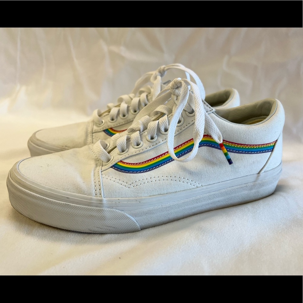 Rainbow Vans great condition